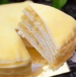 台州榴莲蛋糕吃瓜,甜蜜瓜语，尽在这一口榴莲香